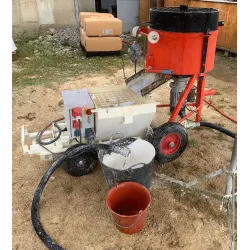 Projeteuse électrique à vis