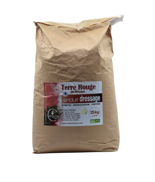 Terre rouge du Royans - sac 25 kg