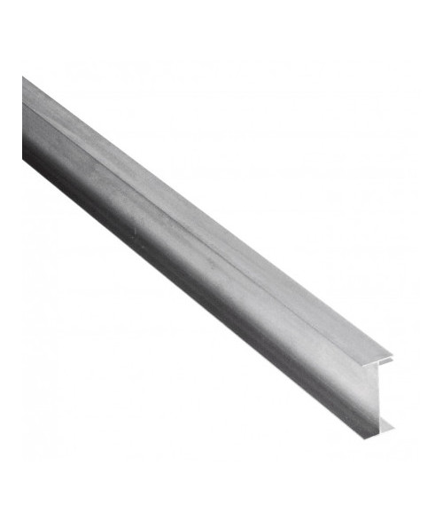 Règle profil I alu à gratter - 125 cm