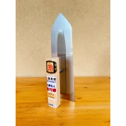 Lisseuse japonaise inox + pointue - 240 mm x ep. 0,5 mm