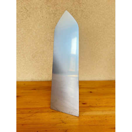 Lisseuse japonaise inox + pointue - 240 mm x ep. 0,5 mm