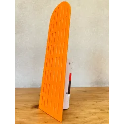 Lisseuse japonaise plastique orange - 330 mm