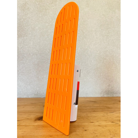 Lisseuse japonaise plastique orange - 330 mm