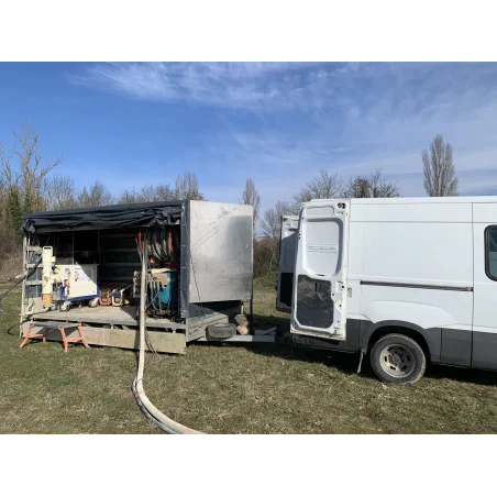 Location d'un ensemble de projection pour béton biosourcé